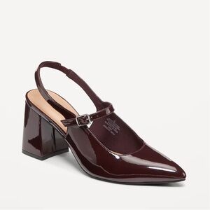Old Navy Slingback Mary Jane Heels